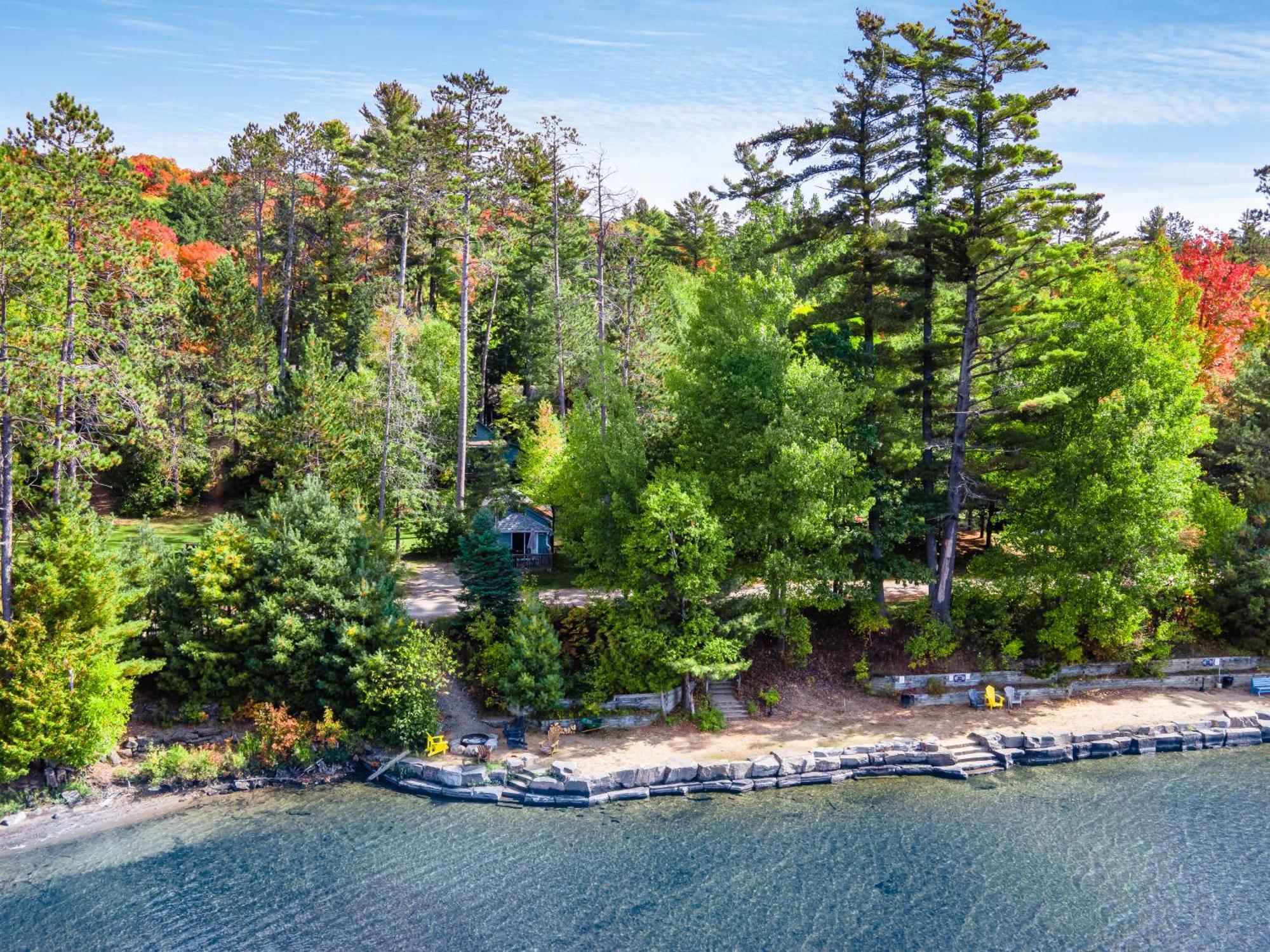 Muskoka Waterfront Retreat Villa Dwight Luaran gambar