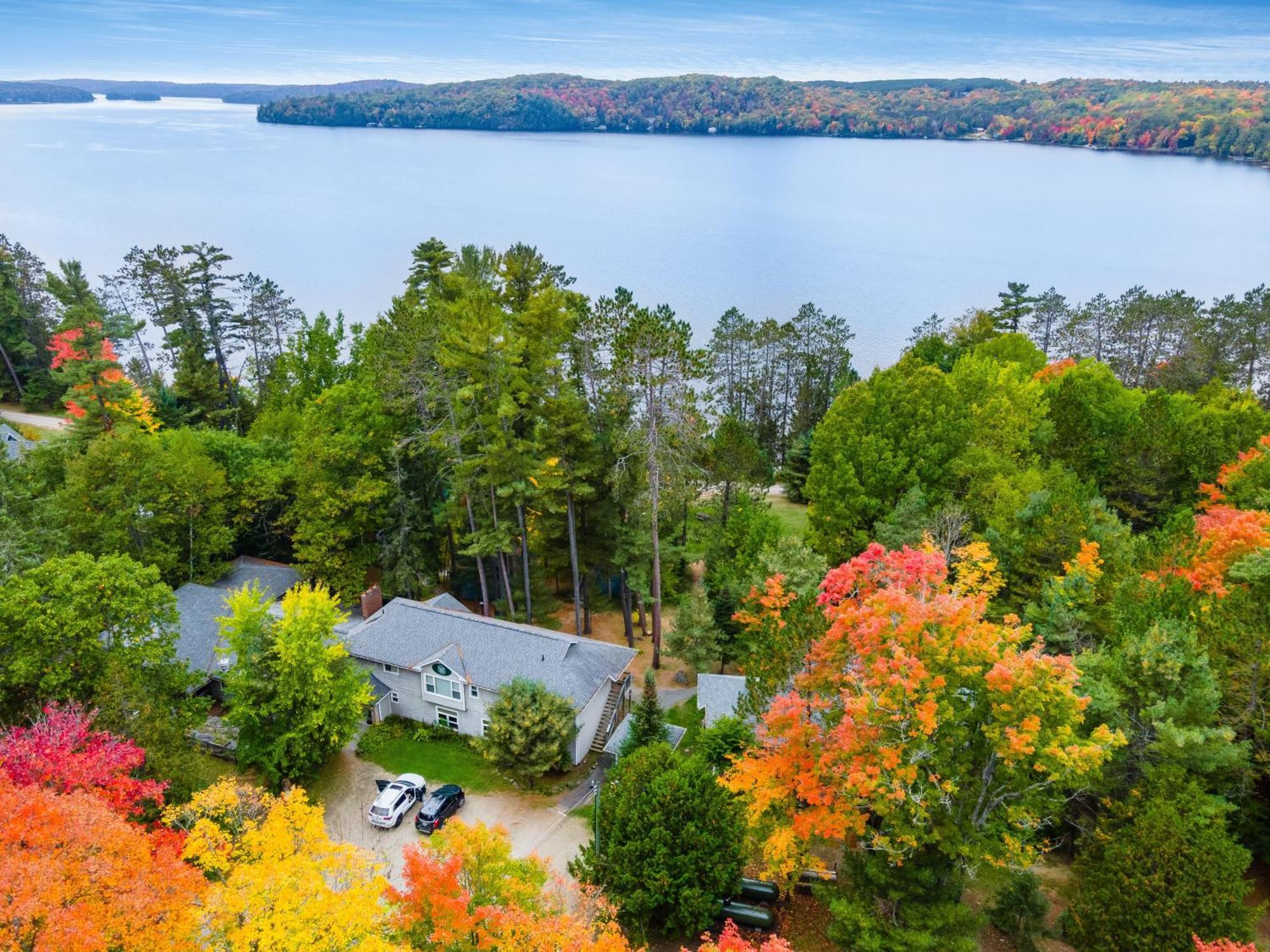Muskoka Waterfront Retreat Villa Dwight Luaran gambar
